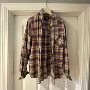 Woman’s flannel shirt